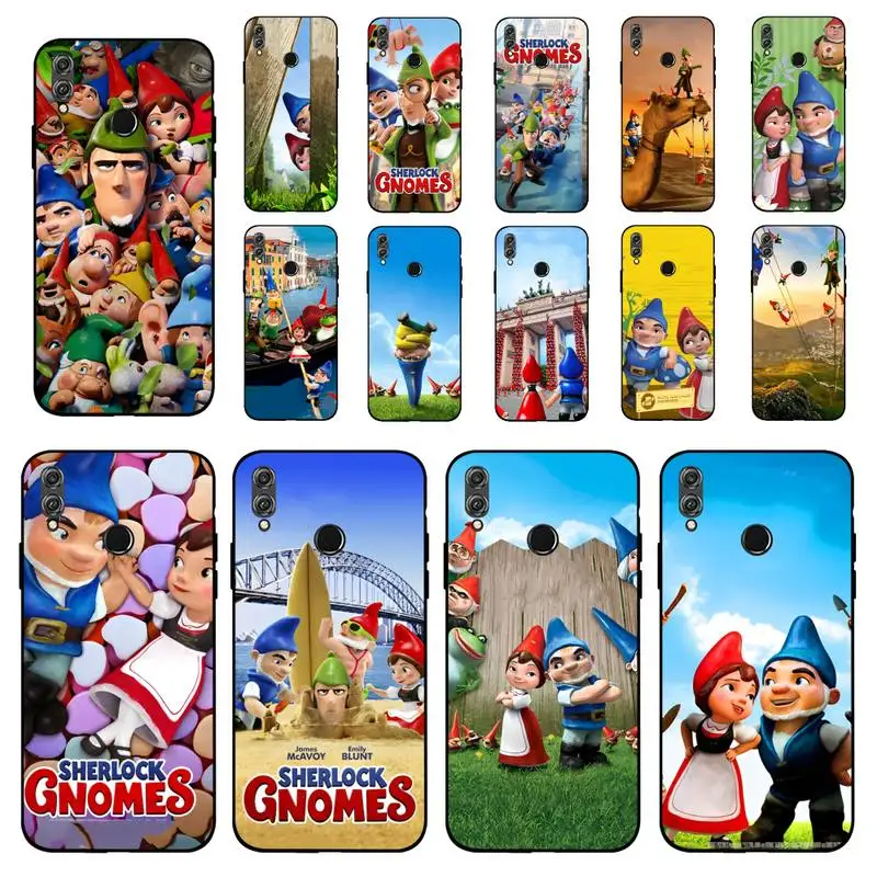 

Disney Sherlock gnomes Phone Case for Huawei Honor 10 i 8X C 5A 20 9 10 30 lite pro Voew 10 20 V30