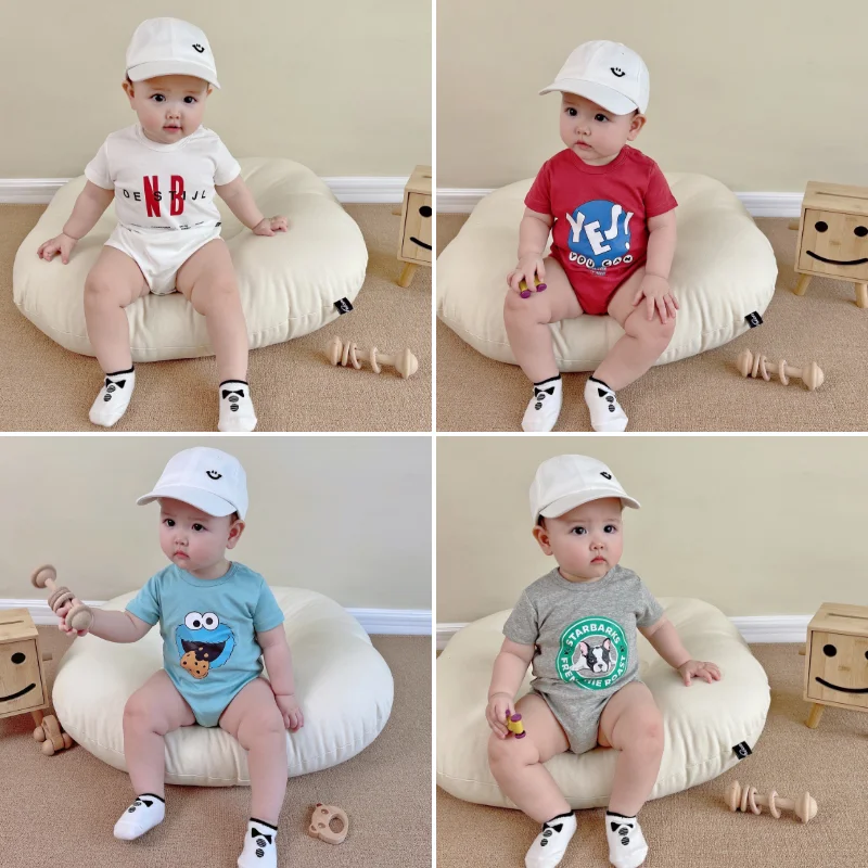 Хлопковый комбинезон для новорожденных