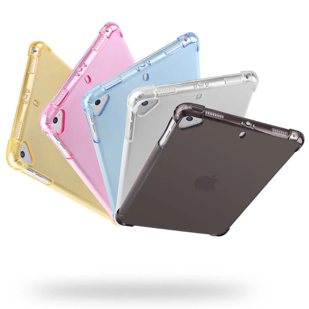 Мягкий прозрачный чехол Essidi для ipad mini 1 2 3 4 5 Прозрачный противоударный из ТПУ