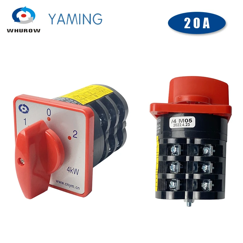 HZ5-20/4 M05 комбинированный переключатель поворотный кулачковый 3 полюса позиции