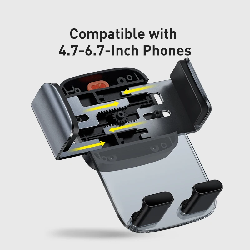 Baseus Car Phone Holder Clamp Air Vent Mount For iPhone Samsung Huawei Mobile Stand Support Vertical And Landscape |