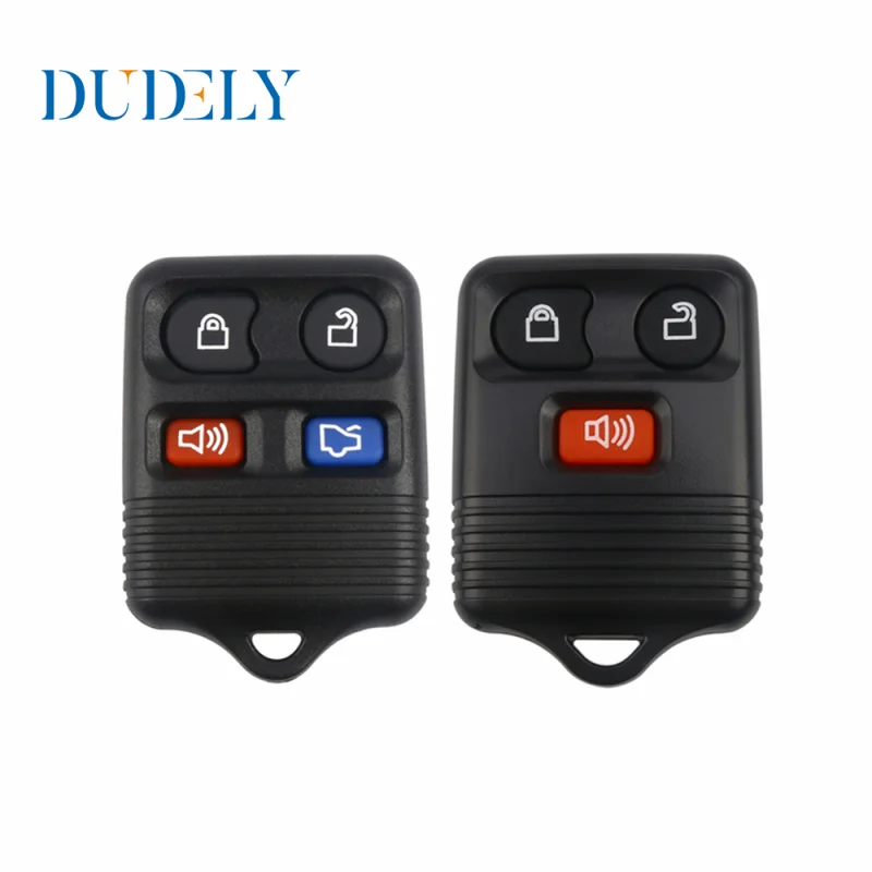 Hindley 3/4 кнопки автомобильный дистанционный ключ-брелок для Ford Focus Complete Escape Mustang
