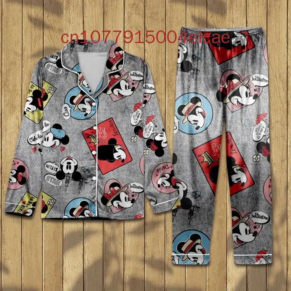 Брюки с длинными рукавами Disney Микки Маусом комплект из двух предметов мужские и