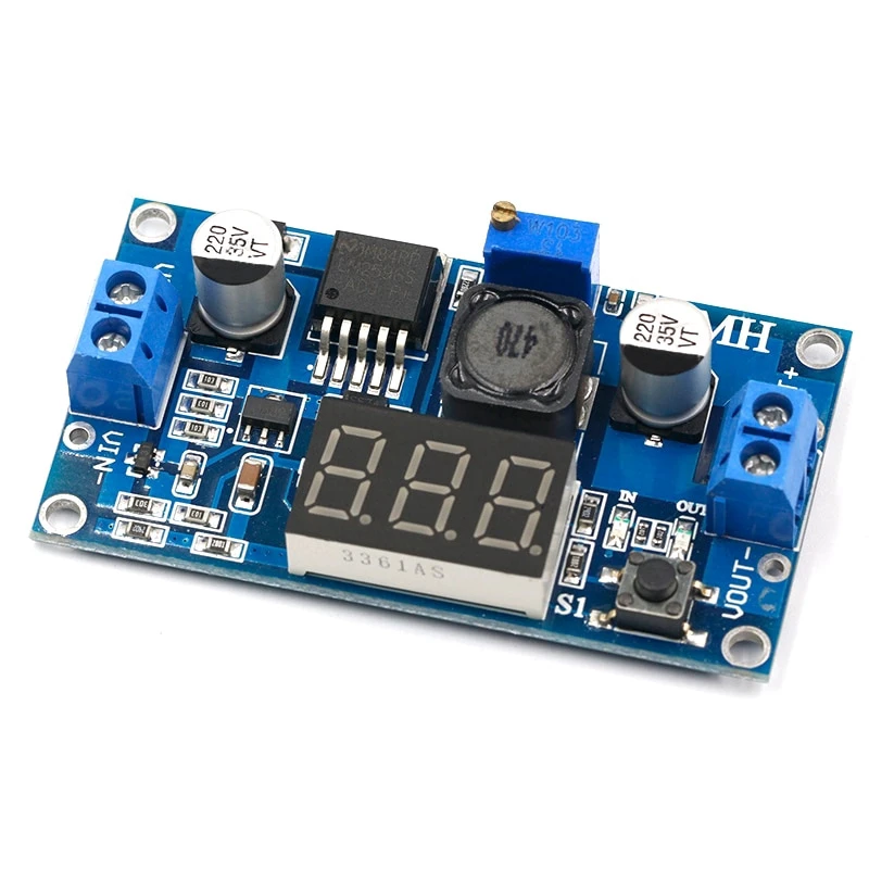 DC-DC понижающий модуль LM2596 DC/DC 4 0 ~ 40V до 1 25-37V Регулируемый регулятор напряжения