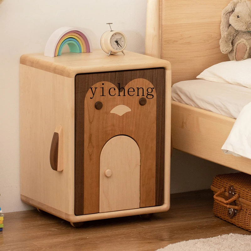 Детский прикроватный столик ZC шкафчик для хранения в спальне мультяшный