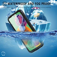 360 all inclusive ip68 waterproof case for samsung galaxy a33 a53 2022 a72 a52 a32 a12 clear case diving underwater swim sports