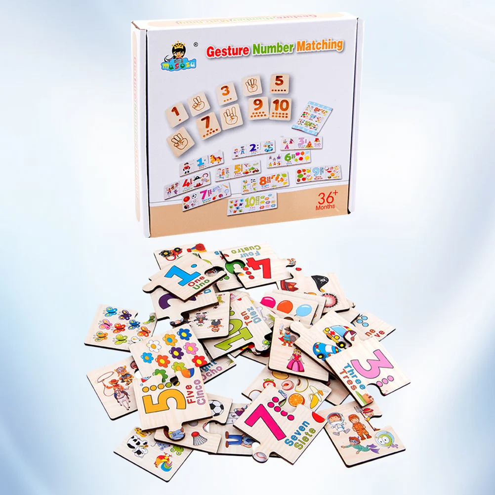 

1 Набор детских математических ранних искусственных головоломок для детей