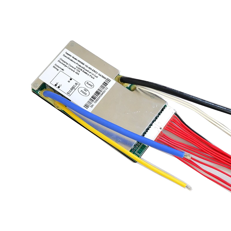 

51.8 V 40A lithium ion battery BMS,14S 51.8V lithium protect the circuit board With balance function