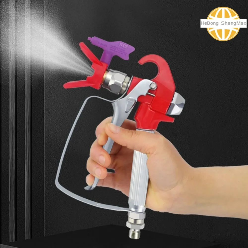 Фотораспылитель 3600psi безвоздушная высокого давления для краски + 4 насадки