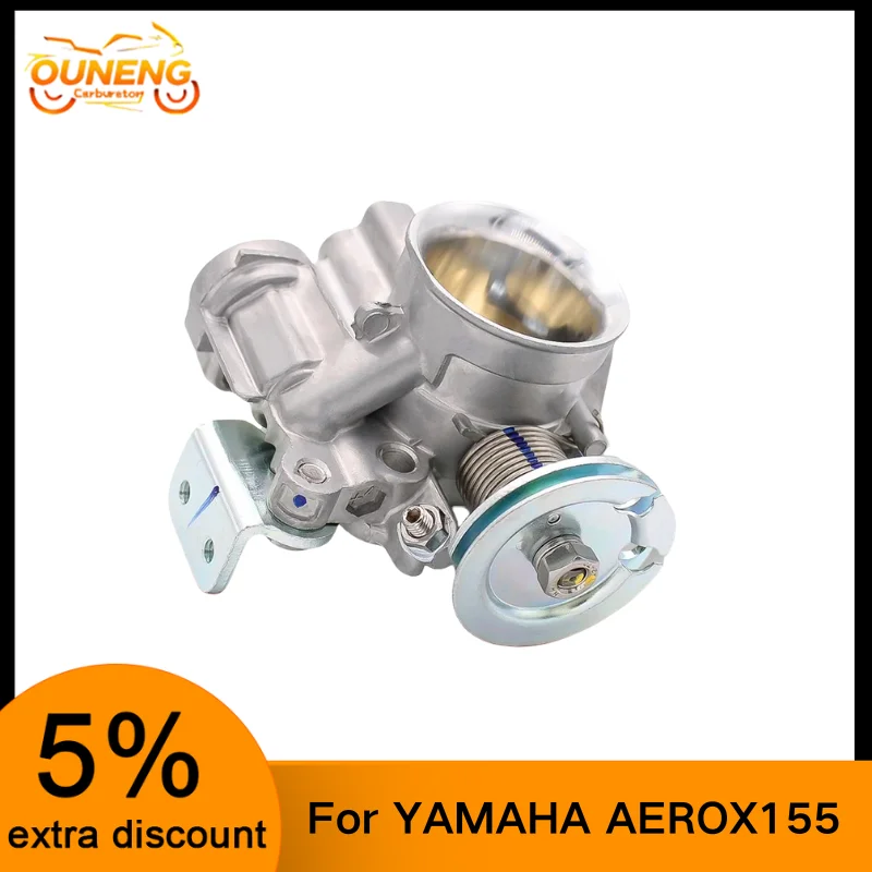 Фото Для YAMAHA AEROX155 NVX155 NMAX155 32 мм 34 мм 36 мм B65-E3750-00 2DP-E3750-00 гоночный корпус дроссельной заслонки для мотоциклов №1