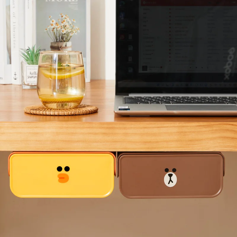 

Line Friends Brown Sally Kitchen Dish Storage Box Dish Chopsticks Drain Storage Rack Sealing Dust-Proof Tableware Storage Box