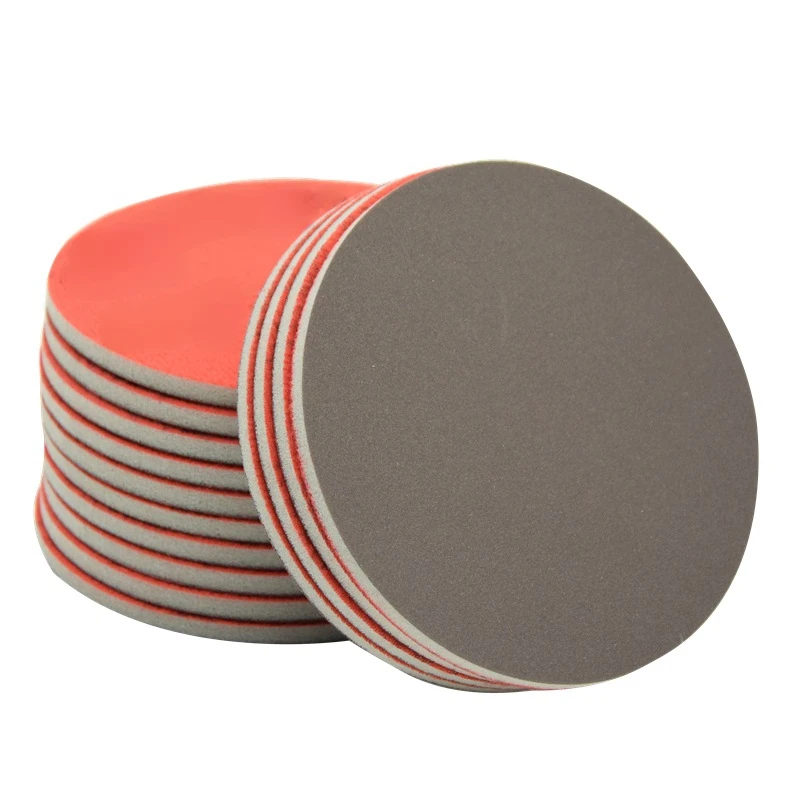

5 Inch 125mm Sandpaper Back Velvet Sponge Sanding Paper Marble Polishing Disc Sponge Sand Woodworking Tools and Accessories