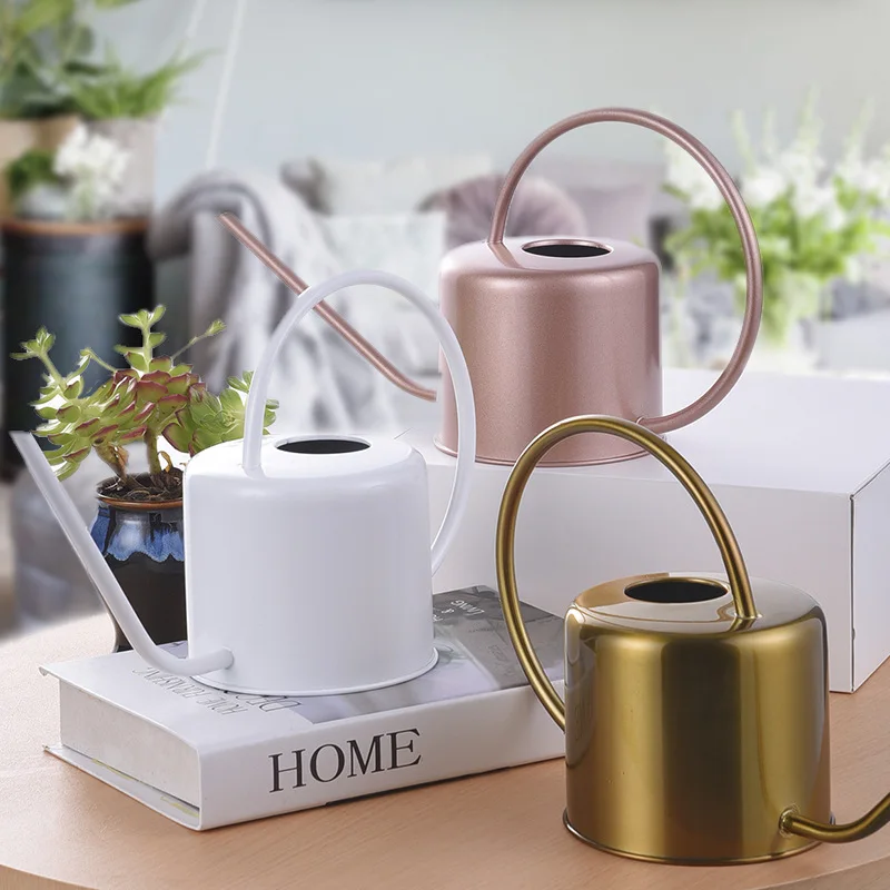 Watering Can Long Spout Neck Reach Potted Flower Watering Spray Bottle Watering Can Pot Refillable Garden Sprinkle Container