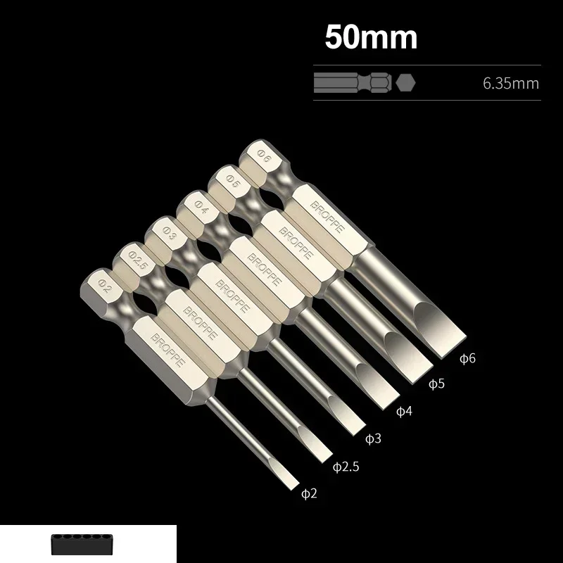 

Набор шестиугольных бит Phillips Torx, магнитные биты 50/75/100/150/200 мм, длина 6,35 мм, хвостовик, электрическая дрель, набор электрических отверток