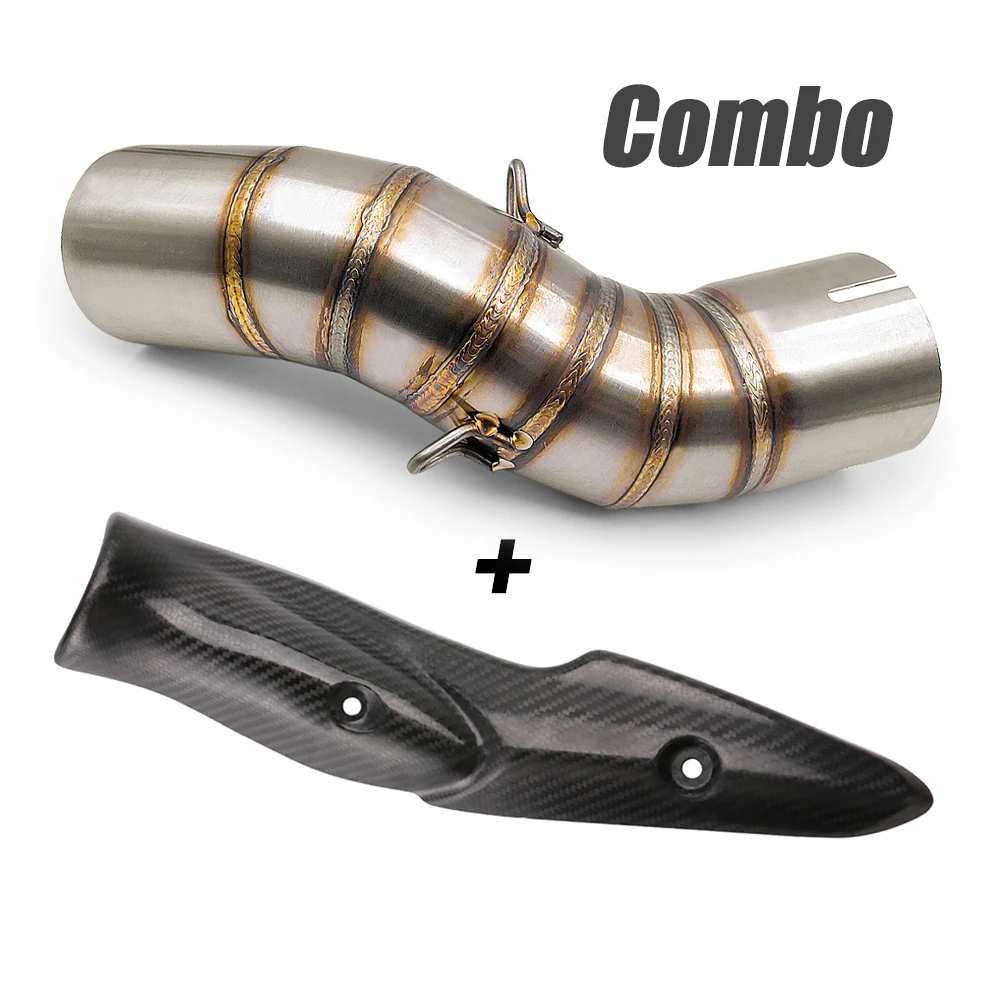 

REALZION Z900 2020 выхлопная труба для мотоцикла глушитель выхлопной трубы выхлопная труба средней трубы для Kawasaki Z900