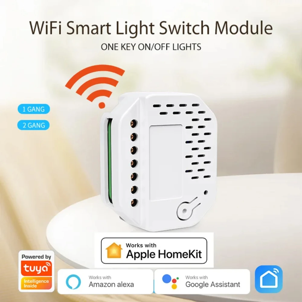 

Умный Wi-Fi-выключатель с поддержкой Alexa и Google Home