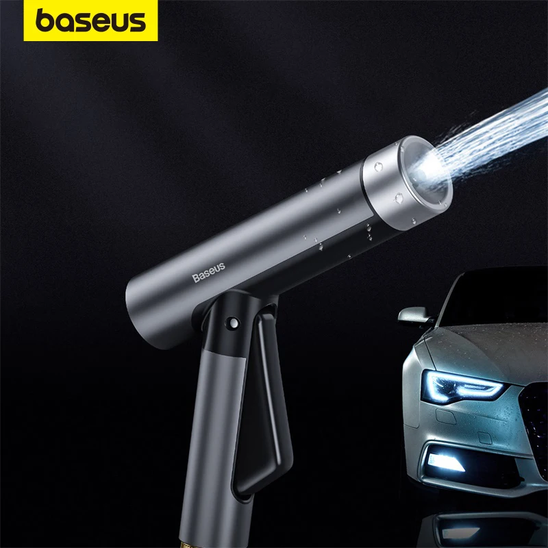 

Baseus Car Washing Gun Sprayer Nozzle Magic Flexible Hose Car Water Gun High Pressure Power Washer Garden Water Jet