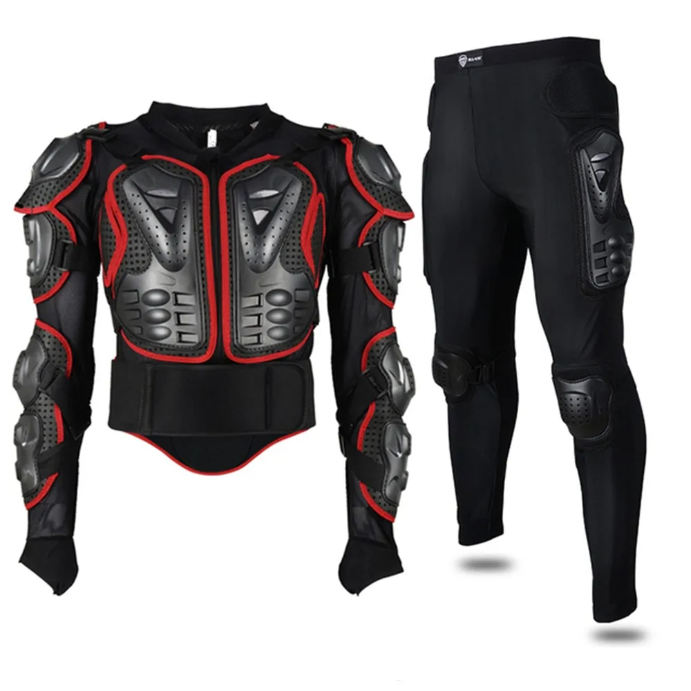 Мотоциклетная куртка мужской красный костюм для мотокросса полноразмерная