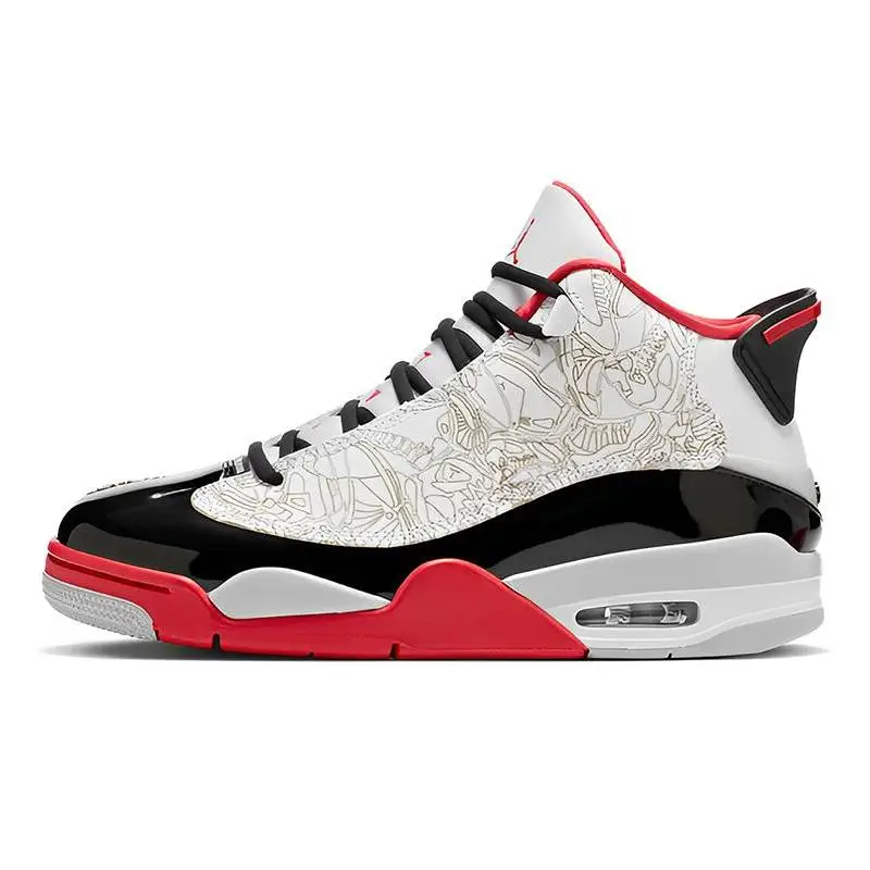 Кроссовки Nike Jordan Air Dub Zero &quotWhite/Black/Varsity Red&quot 311046 -160