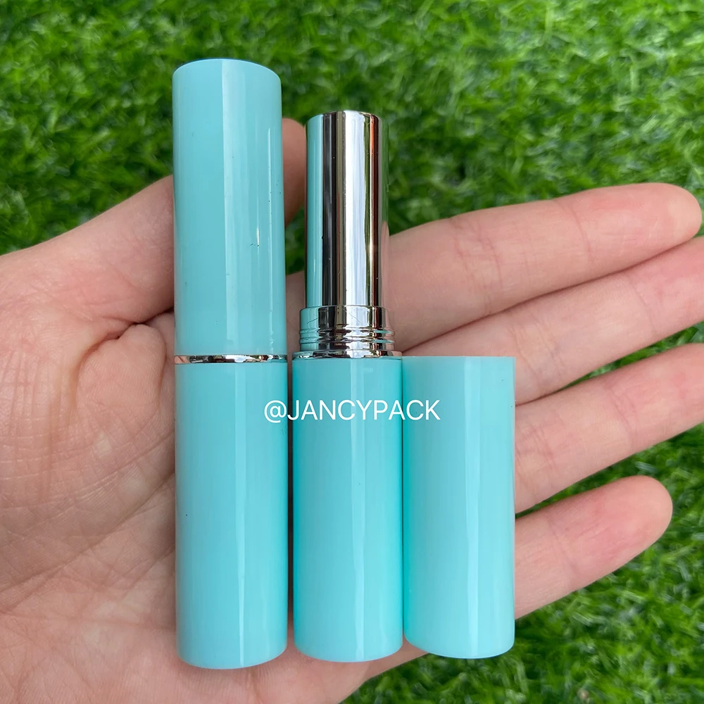 Фото 3G косметический пустой блеск для губ Chapstick, тюбик для бальзама с крышками, тюбик для блеска для губ, красочные пустые косметические контейнеры, индивидуальный логотип №4