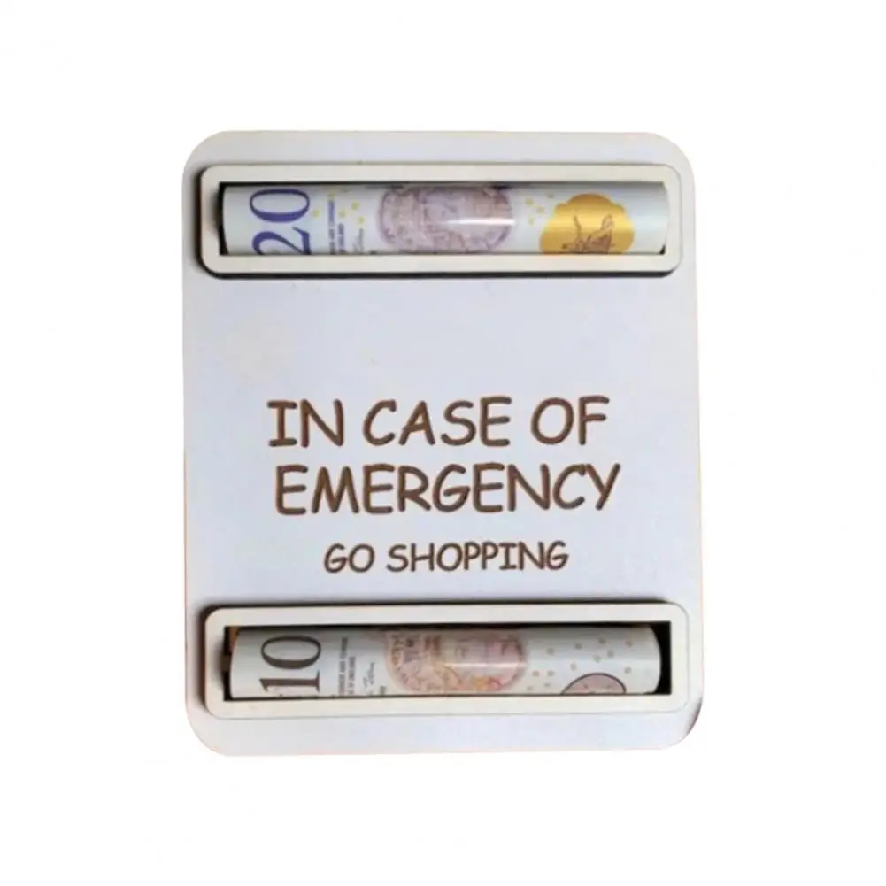 

Useful Attractive Eco-friendly Christmas Hanging Money Card Holder Natural Color Christmas Wooden Wallet for Festival