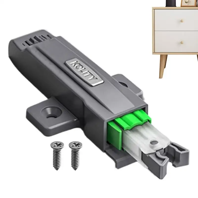 Нажимная защелка для шкафов сверхмощная дверная многоцелевой самоблокирующийся