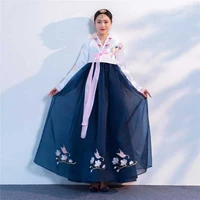 embroidered hanbok female korean court traditional dress skirt korean dress wedding dress performance dance costume