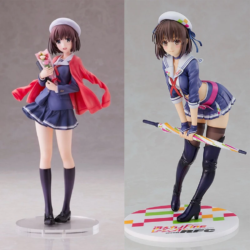 

22cm Megumi Kato Sexy Anime Figure Saekano How To Raise A Boring Girlfriend Fine PVC Action Figure Kato Megumi Figurine Toys