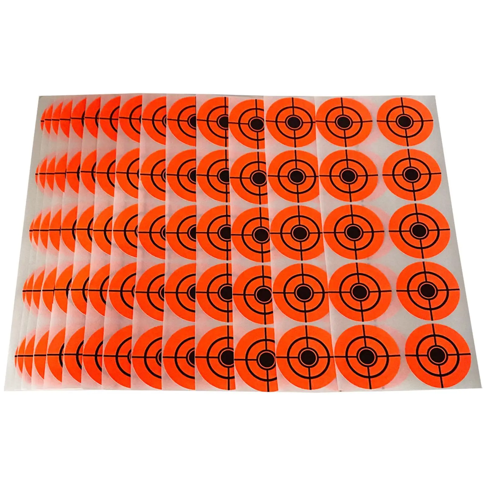 

200 Pieces Shooting Targets Fluorescence Paper Targets High Visibility Yellow