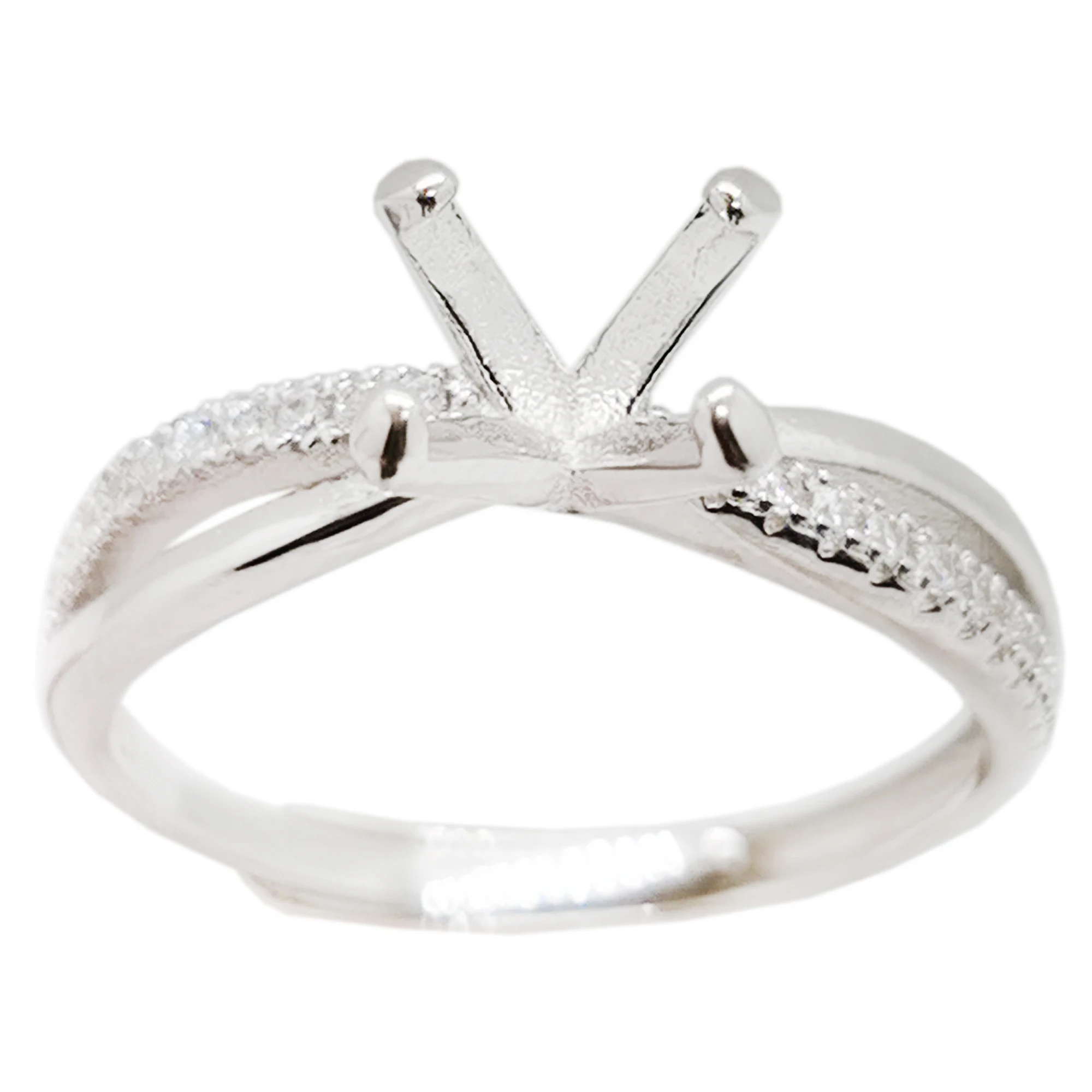 

Классическое обручальное кольцо с 4 зубцами, 18 К, позолота 6,5 мм, кольцо с драгоценным камнем, не вызывает аллергии, серебро 925 пробы, Ювелирная фурнитура