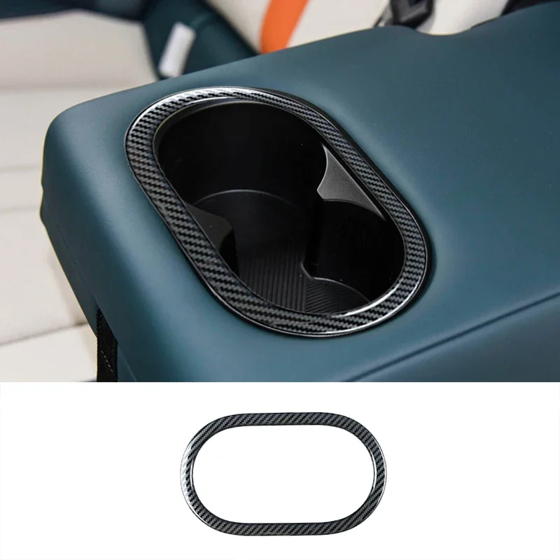 Задний подлокотник из углеродного волокна подстаканник накладки украшение для