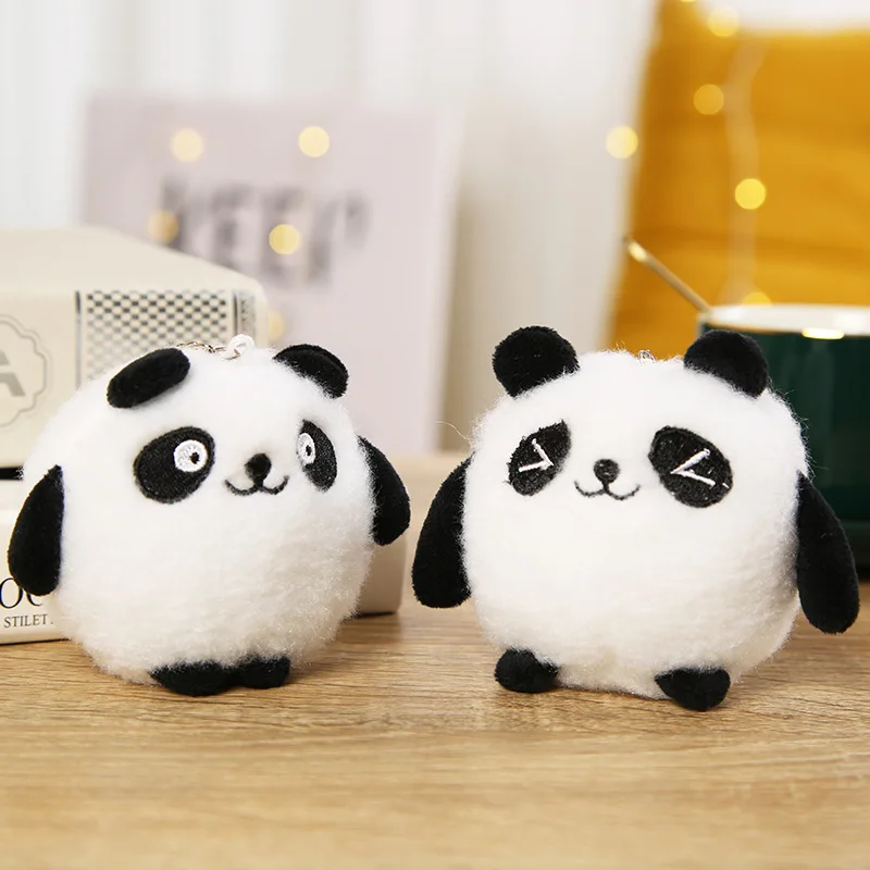 Чучела животных Китай kawaii панда милые куклы игрушки для детей мини Черно-белая
