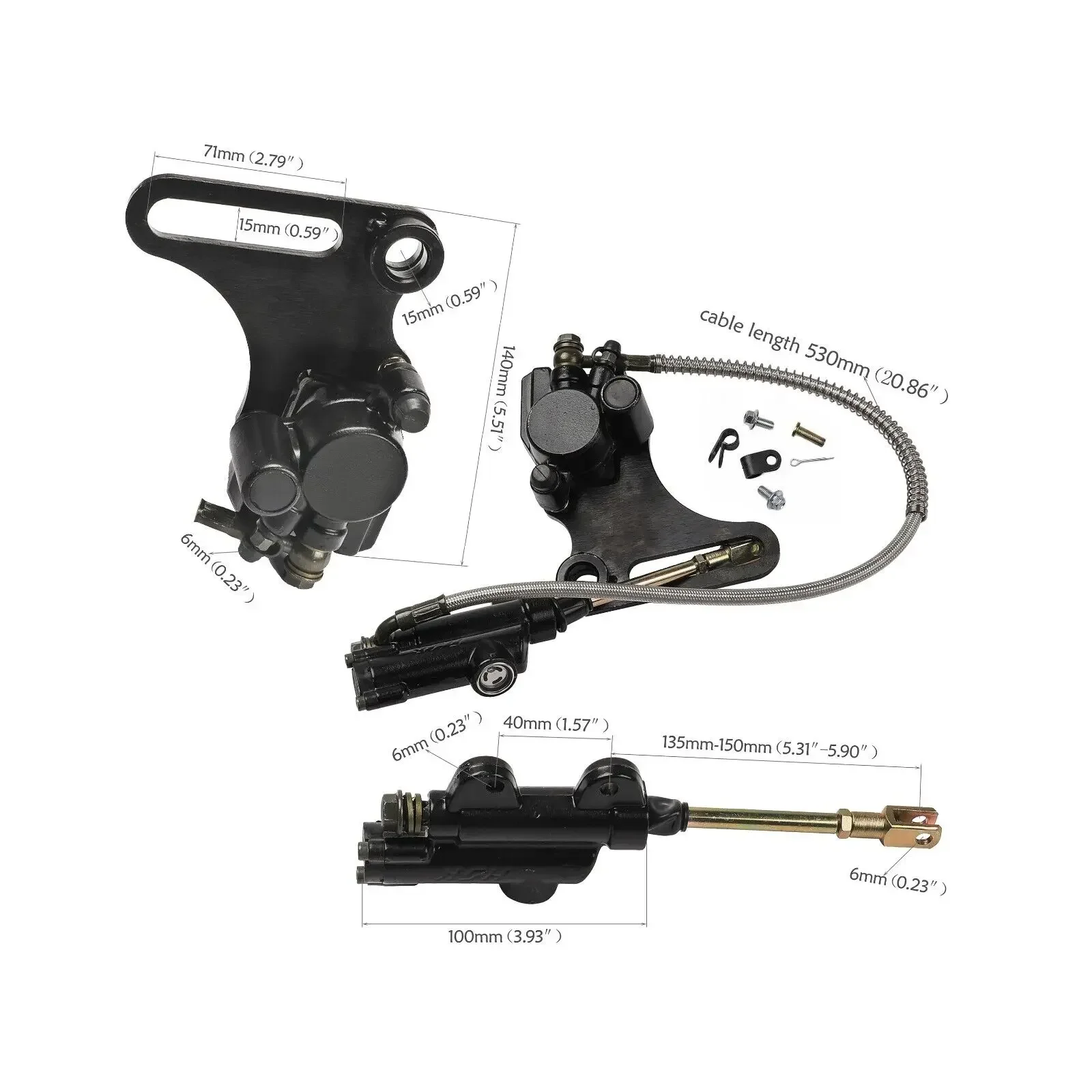 заднім колесом 90/100-14 Obręcz opony i hamulec do roweru Monkey Honda Apollo YZ CRF CRF70 90 110 TTR100 KLX65