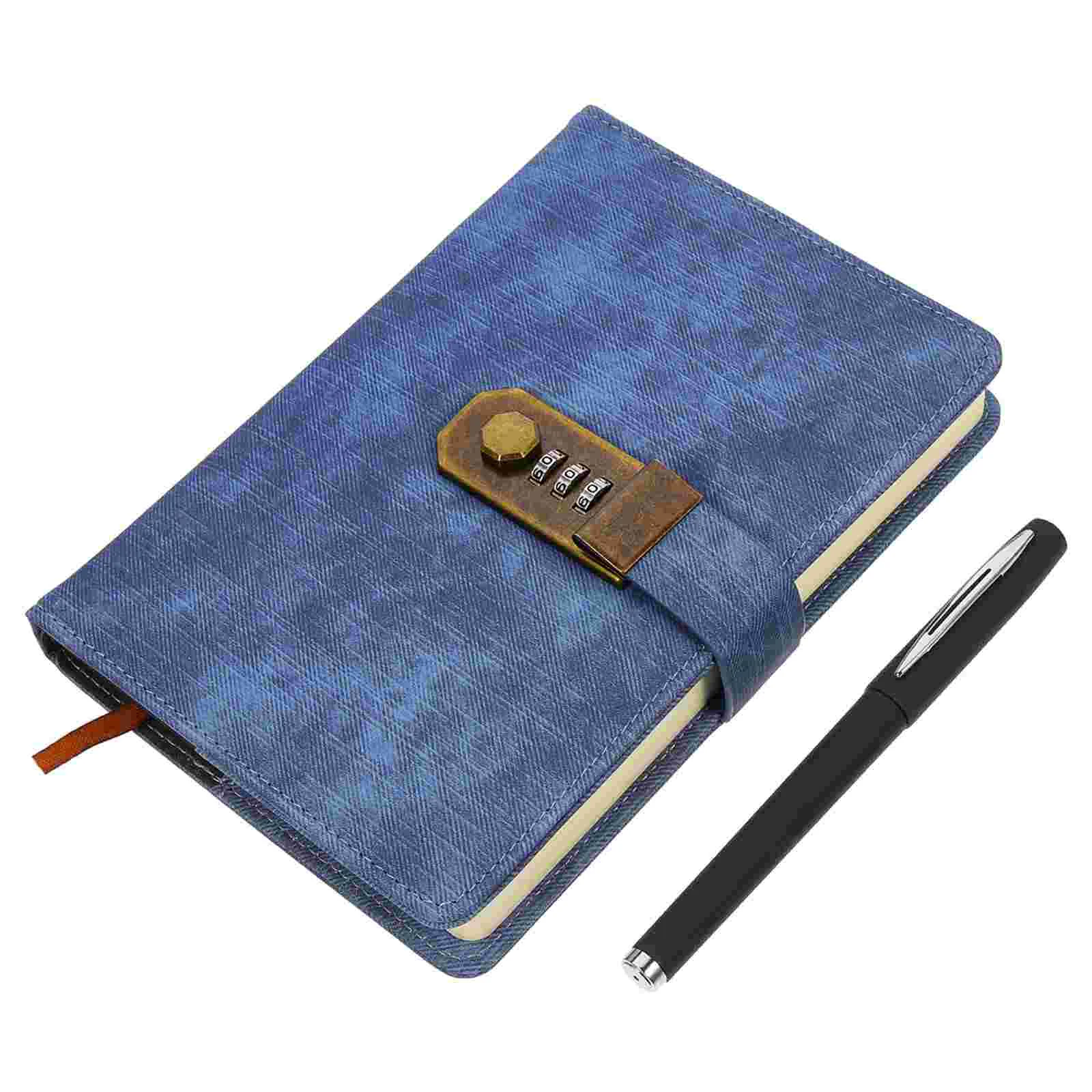 

Lock Password Diary Book Notebook Journal Secret Notepad Pu Creative Planner Pocket Mini Organizer Binder Writing Travel Teen