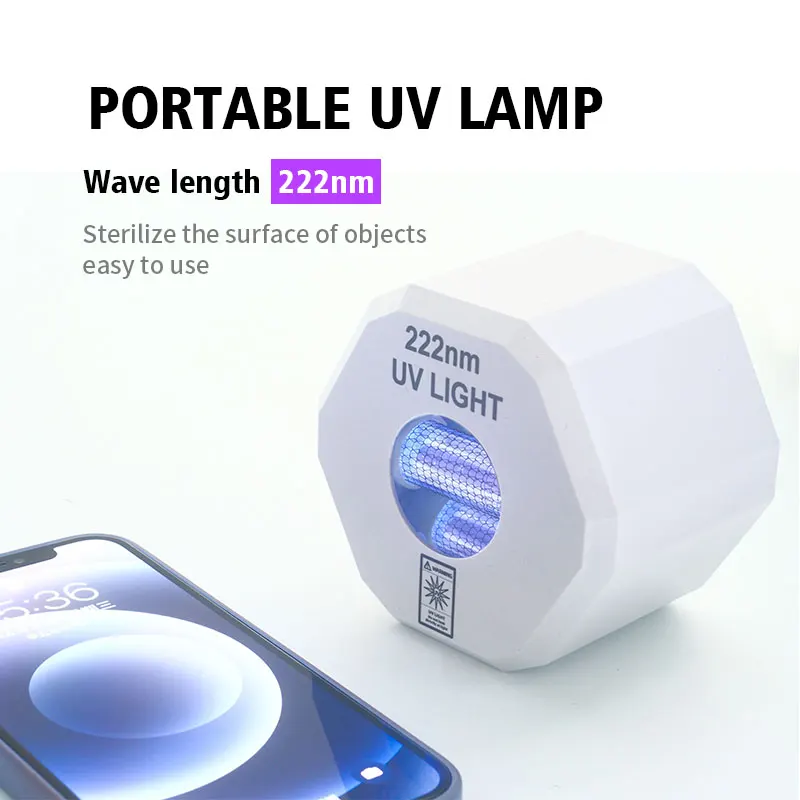 

New technology 2w 222nm uv disinfection lamp uvc sterilization lamp excimer uv lamp