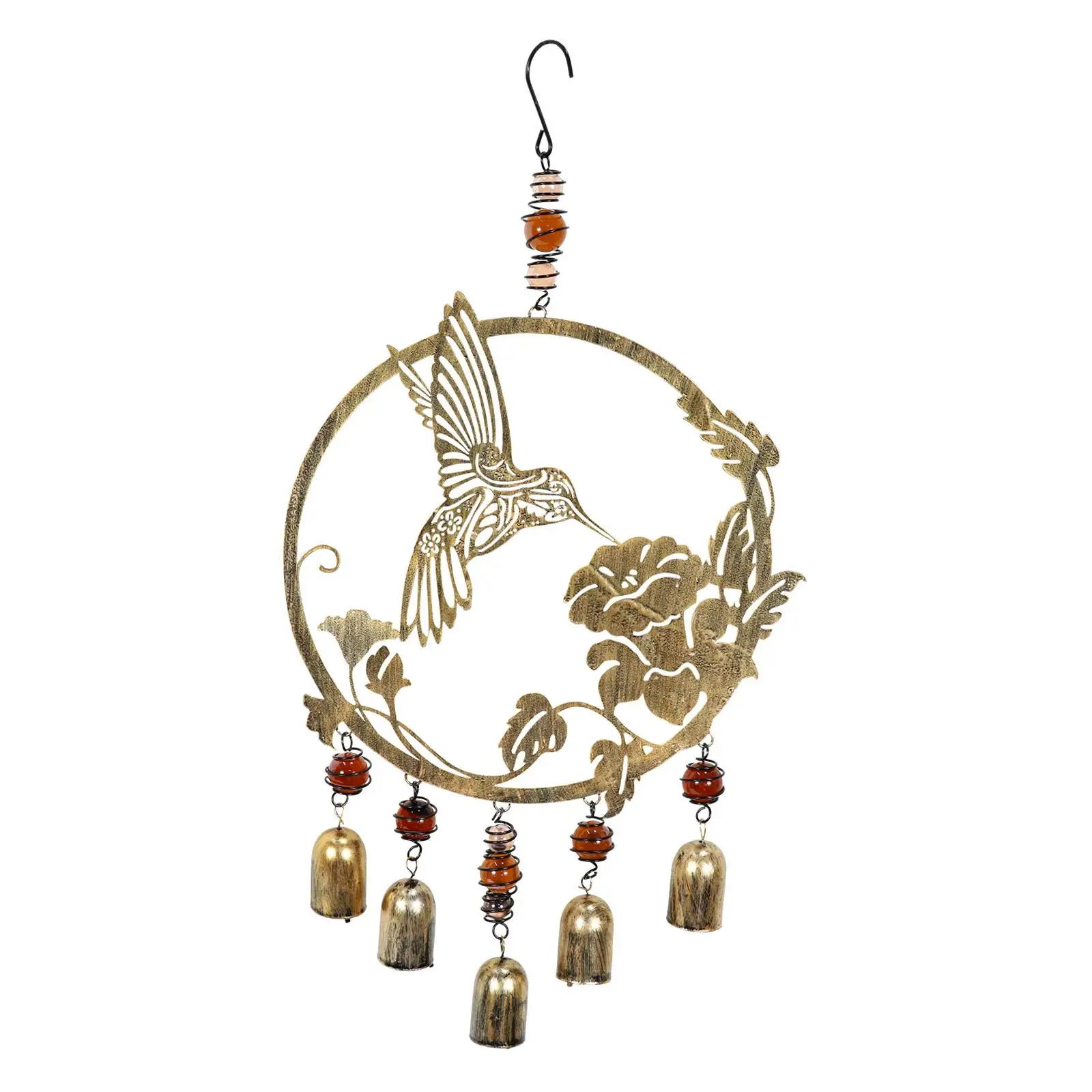 

Портативные колокольчики с колибри, ветряные колокольчики, подвесные украшения для помещений, фестиваль