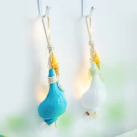 mediterranean resin simulation conch pendant marine led snail scenery holiday gift childrens room shop decoration