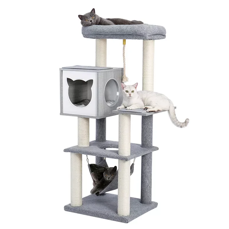 

NEW2023 FreeShipping Pet Cat Toy Cat Climbing Furniture Kitten Playing Balls Fun Cat Scratching Solid Wood For Cat Frame Scratch