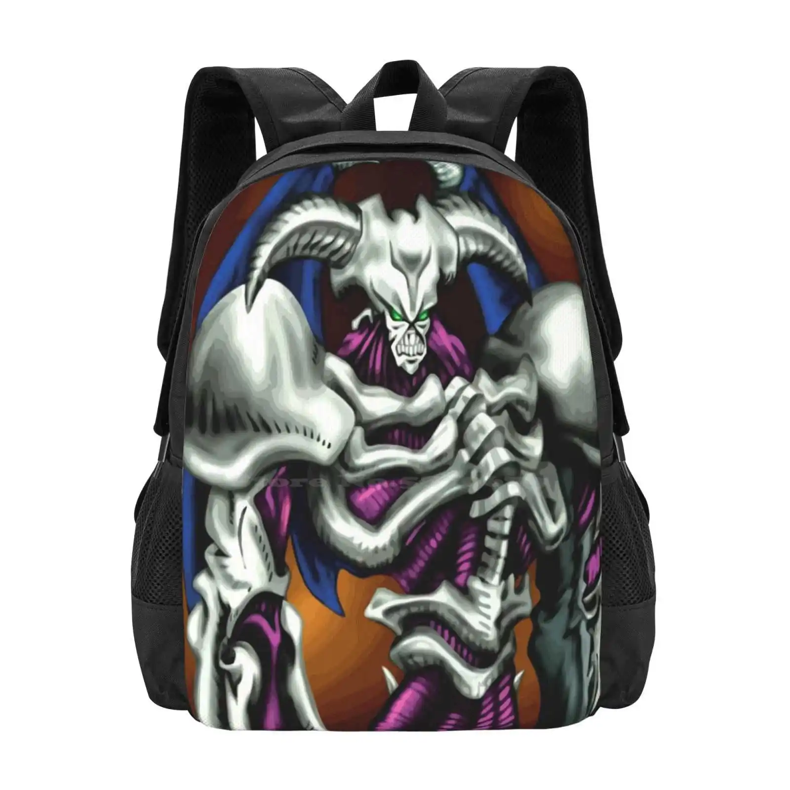 Вызванный череп горячая Распродажа школьный рюкзак модные сумки Yu Gi Oh Yugioh