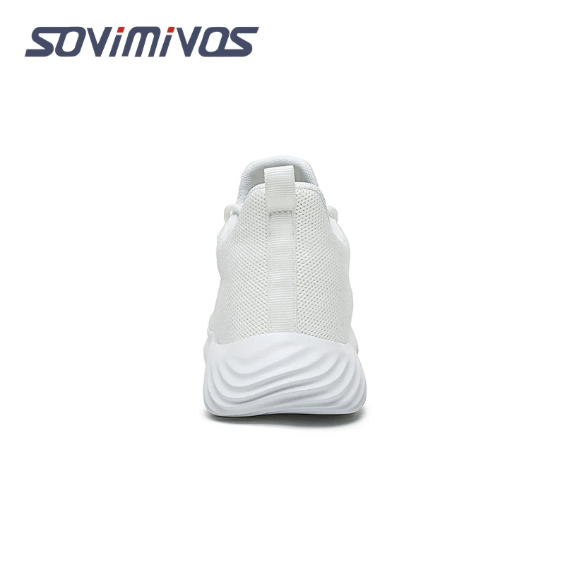 Men Running Shoes 2022 Comfortable Sport Shoes Men Trend Lightweight Walking Shoes Men Sneakers Breathable Zapatillas White