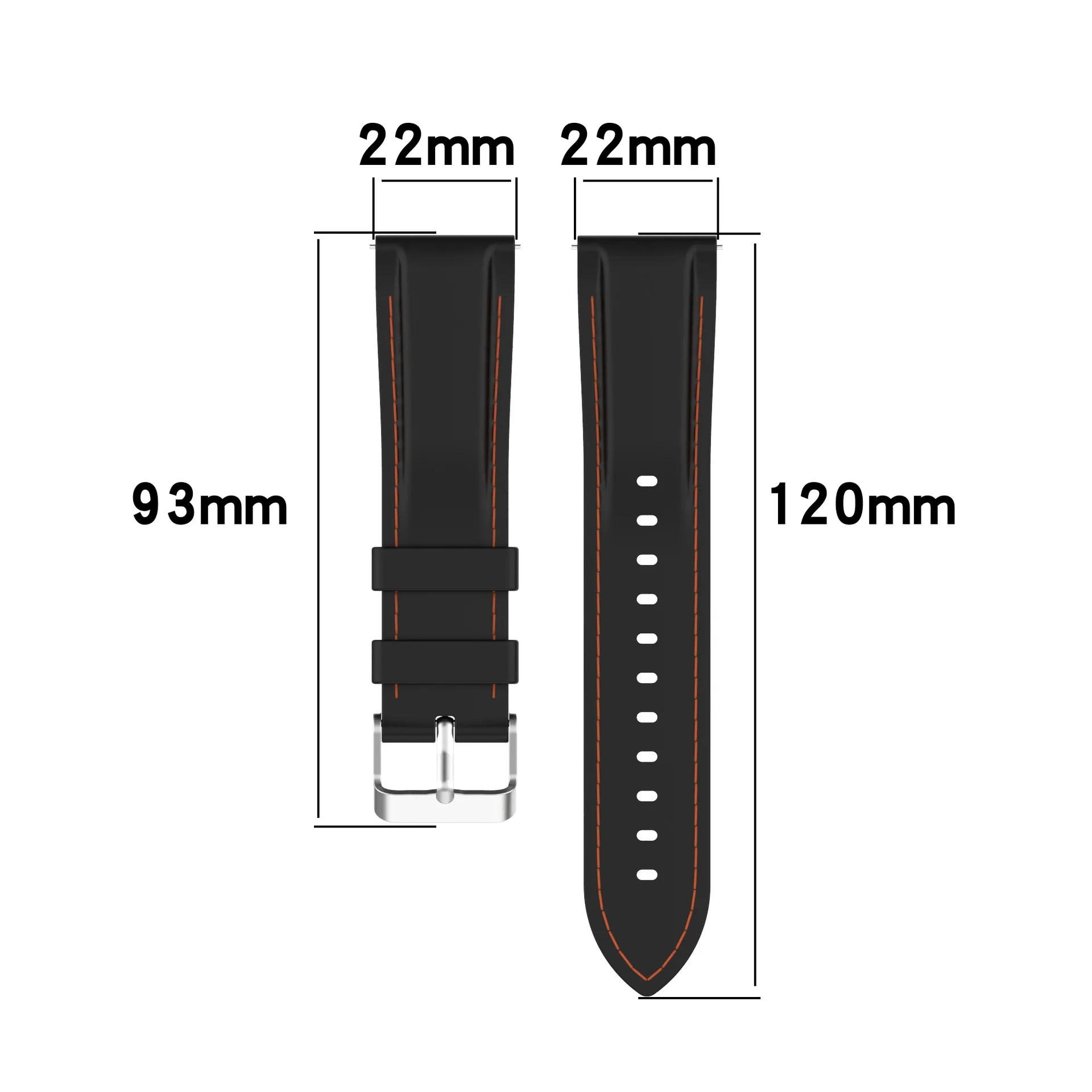 

For OnePlus Watch Smartwatch Wrist Strap Watchband Suture Silicone Band Bracelet Belt Accessories EasyFit