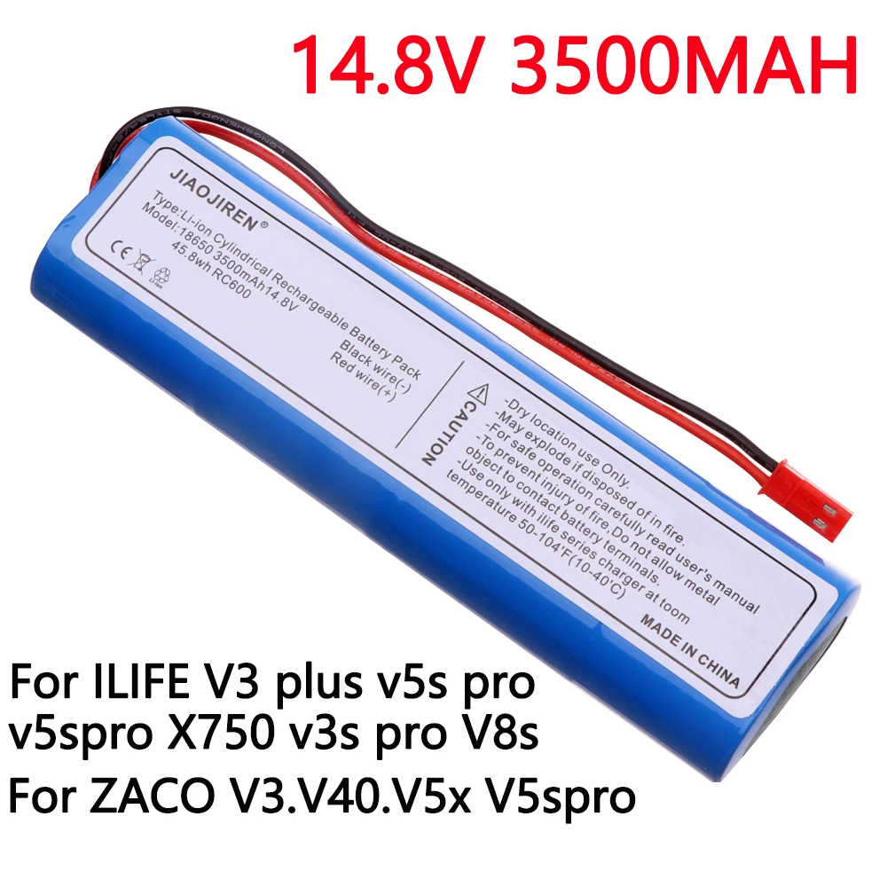 Аккумуляторная батарея для робота-пылесоса ILIFE V3 plus v5s pro v5spro X750 v3s 14 8 В 3500 мАч