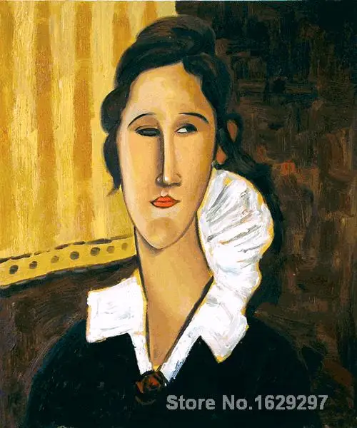 

modern painting woman Portrait of Anna Zborovska Amedeo Modigliani High quality Hand painted