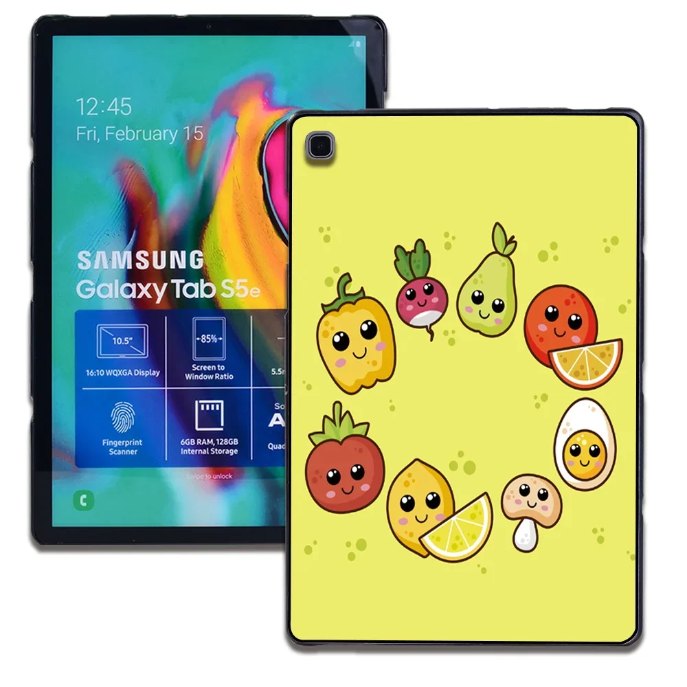 Tablet Case Cover for Samsung Galaxy Tab S7 11/Tab S6 10.5/Tab S4 S5e Lite 10.4 Ultra Thin Hard Back Shell