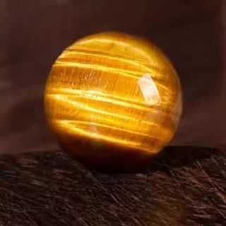 Натуральный желтый тигровый глаз камень свободные бусины круглые одиночные Wenwan