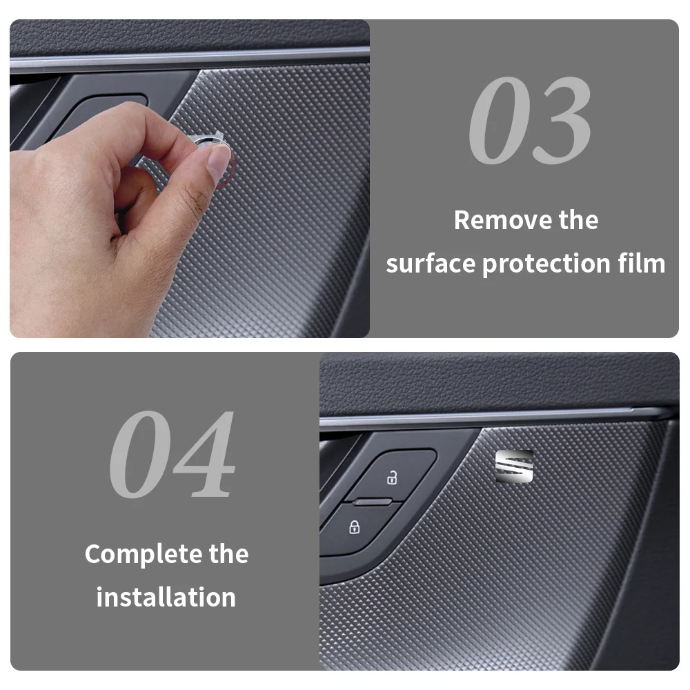 5/10/20 шт. металлическая эмблема автодекор наклейка светоотражающий логотип на