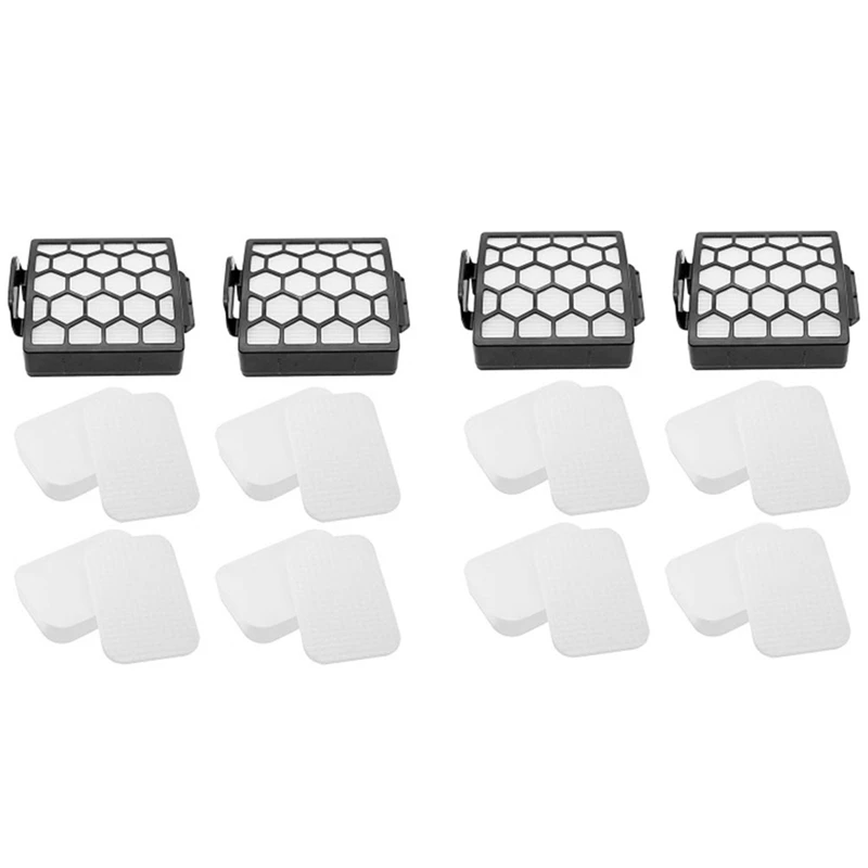 

Hot SV-4 Sets HEPA Filter Filter Elements Filter Cotton Vacuum Cleaner Replacement Accessories For Shark ZU60 NV255 NV251