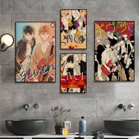 anime given classic movie posters kraft paper prints and posters nordic home decor