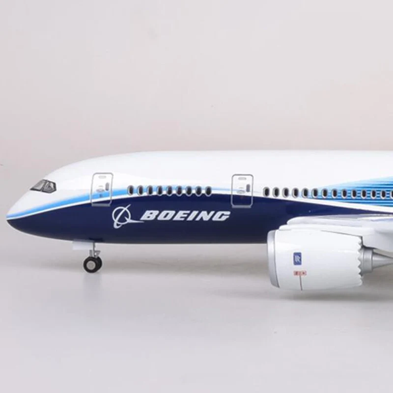 Полимерный самолет Boeing 787 масштаба 1:150