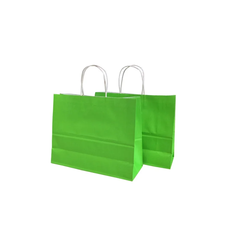 

Recyclable Kraft Paper Bag Shopping Bag Gift Bag With Handles